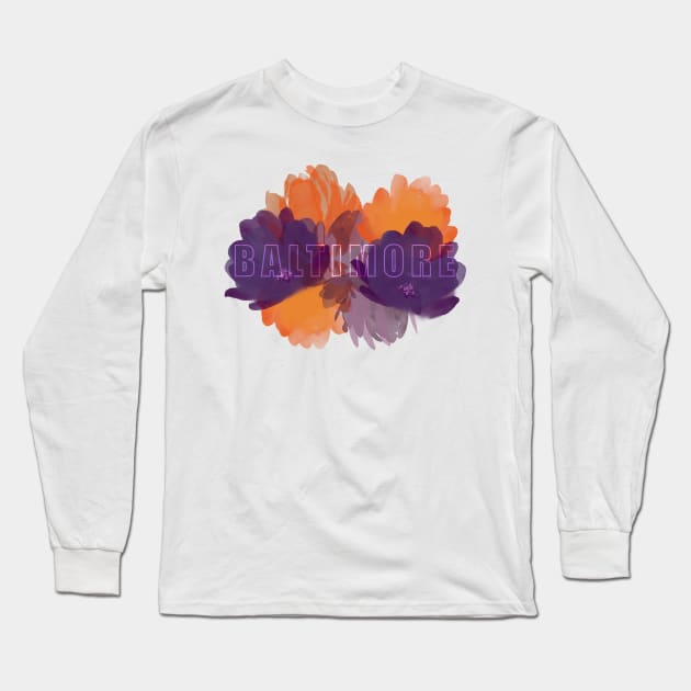 Team Flowers Long Sleeve T-Shirt by Caitlandish